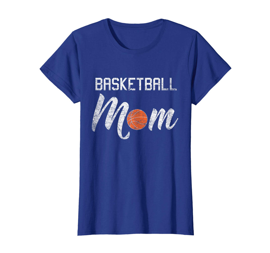 Basketball Mom T-Shirt Funny Raising Ballers Mom's Gift Tee