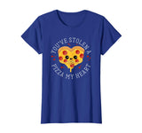 Stolen Pizza My Heart Funny Valentines Day T Shirt Food Gift