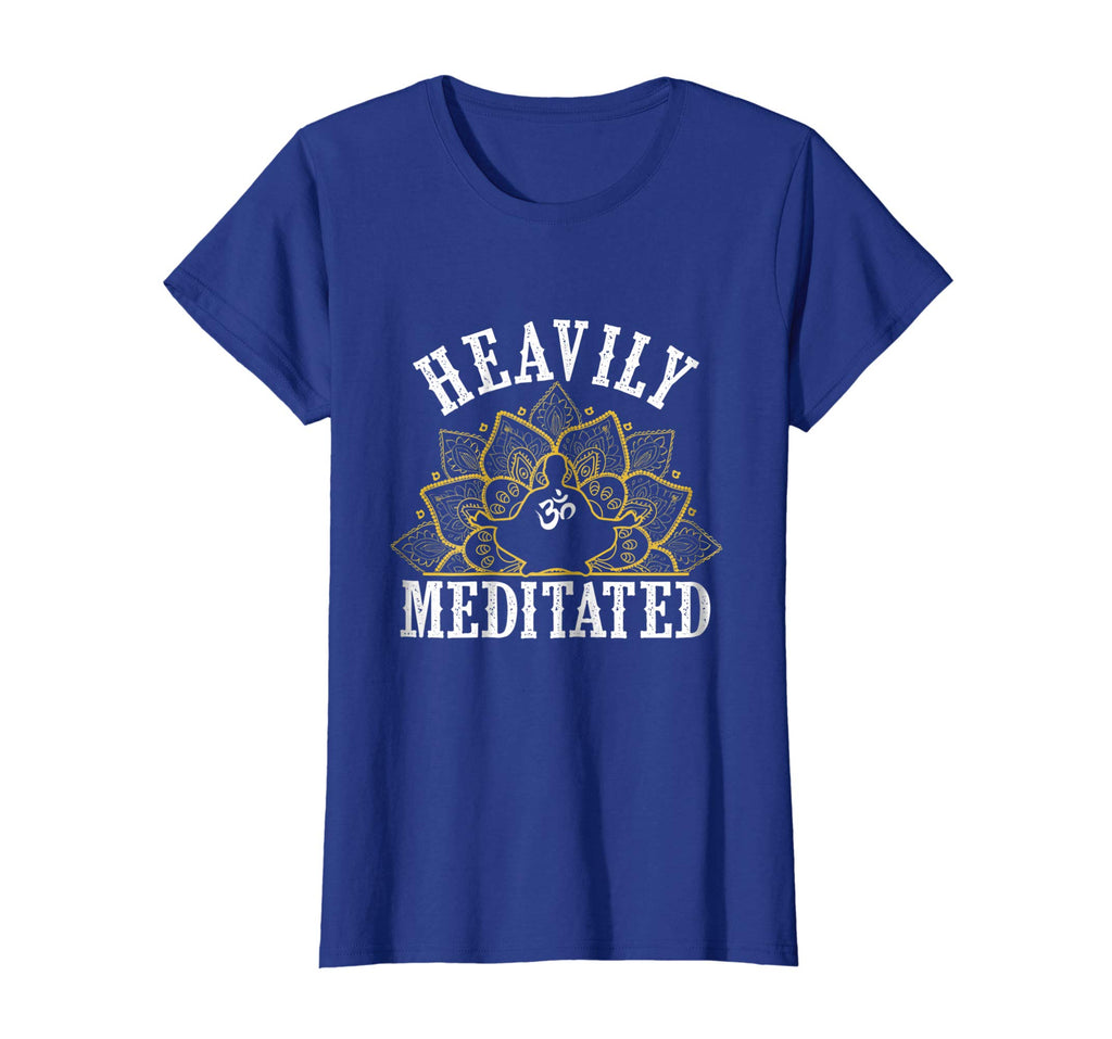 Funny Heavily Meditated Yoga Meditation T-Shirt