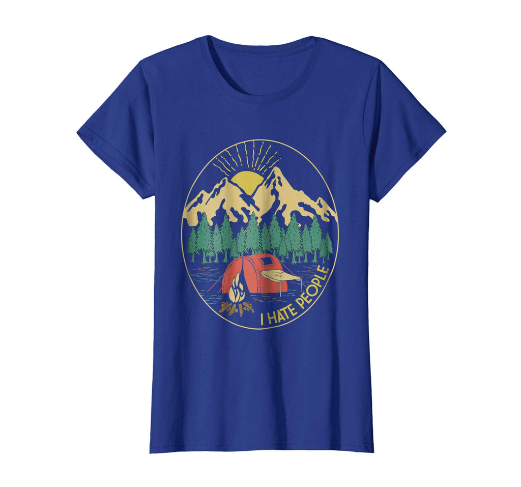 Love Camping I Hate People T-Shirt Funny Camping T-Shirt