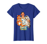 Funny man hug his cats mercury t-shirt Mr cat