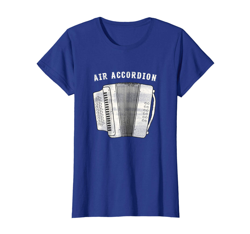 Air Accordion T Shirt - Funny Musician Shirt Squeeze Box Tee