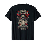 WELDER FABRICATORS Funny Welders Welding T-Shirt Backside