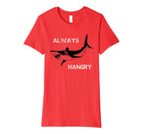 Always Hangry Funny Hungry Shark T-Shirt