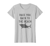 Funny Shark T-Shirt Beach Race Tee Shirt Men Women Kids