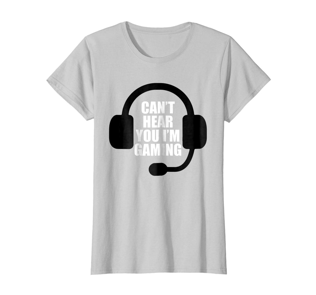 Can't Hear You I'm Gaming Video Gamer Headset Funny T-Shirt