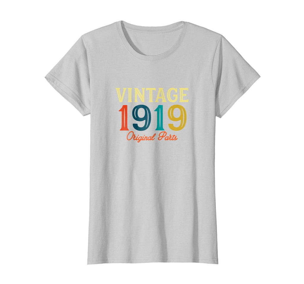 Vintage 1919 99th Birthday Funny T-Shirt