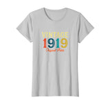 Vintage 1919 99th Birthday Funny T-Shirt
