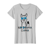 &quot;No Drama Llama&quot; Funny Animal Lover T-shirt
