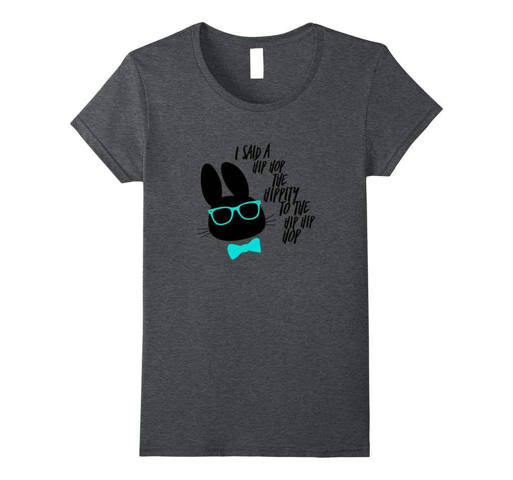 Hippity Hip Hop Easter Bunny Funny Retro Rap T-Shirt