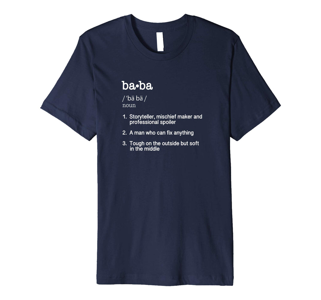 Baba Definition T Shirt - Funny Cool Present Gift Tee