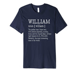 Adult Definition - First Name William Men T-Shirt Funny