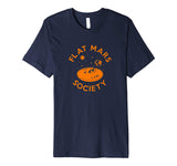 &quot;Flat Mars Society&quot; Funny, Space, Topical, Graphic T-Shirt