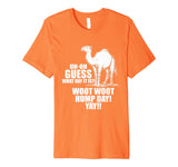 Hump Day T Shirt Pun Camels Jokes Funny