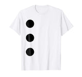 3 Hole Punch Jim T-Shirt Easy Funny Office Halloween Costume