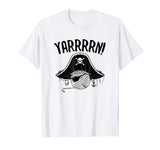 Yarrrrn! Funny Pirate Yarn Knitting Shirt Crocheting T Shirt