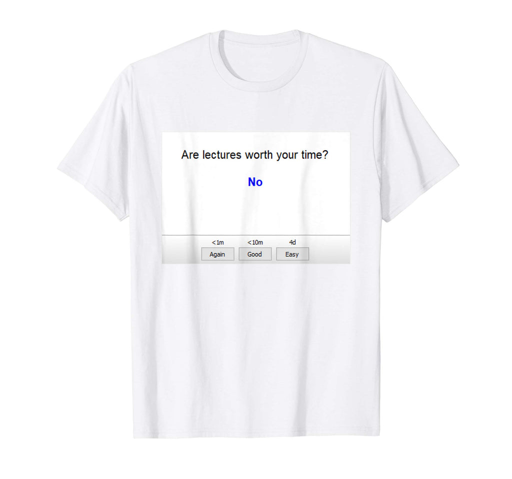 Anki flashcard funny T-shirt