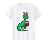 T-Rex Easter Bunny Funny T-shirt Boys, Girls (4-12)