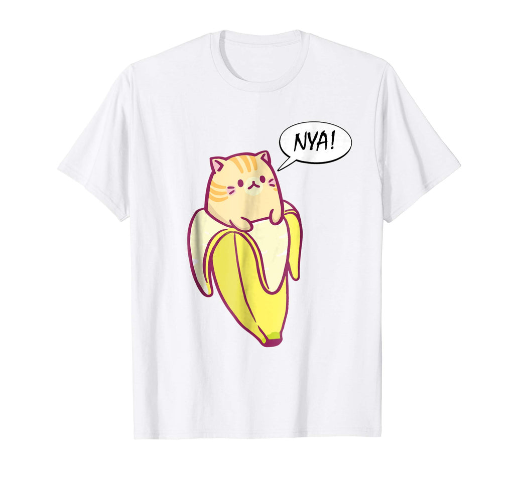2018 Bananya Banana Funny Cat T Shirt