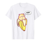 2018 Bananya Banana Funny Cat T Shirt