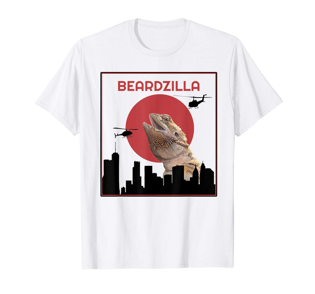 Beardzilla Bearded Dragon Funny tshirt