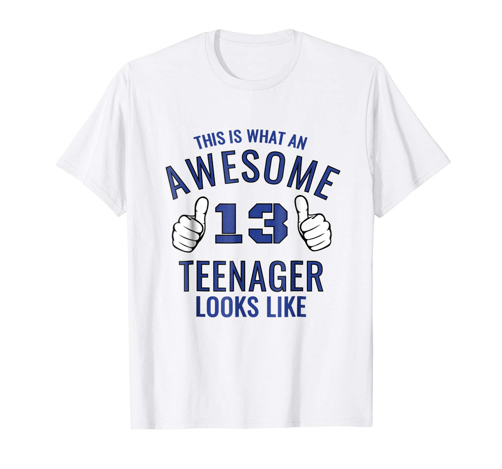 Awesome Teenager Funny 13th Birthday 13 Yrs Old tShirt