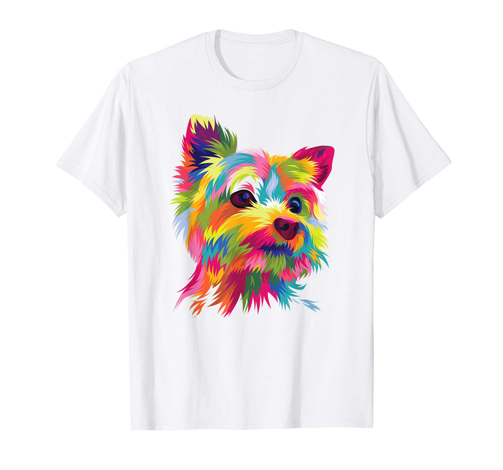 Yorkshire Terrier Shirt Funny Yorkie Pop Art Popart Dog Gift