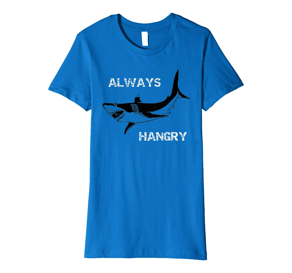 Always Hangry Funny Hungry Shark T-Shirt