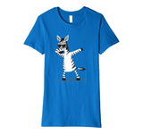 Funny Dabbing Zebra T-Shirt for Animal Lovers