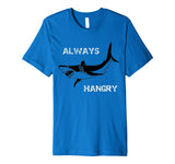 Always Hangry Funny Hungry Shark T-Shirt