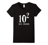 10 Squared Is 100 Days Smarter T-shirt Funny Math 100th Day