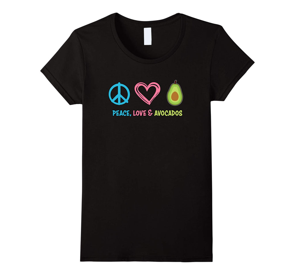 Peace Love and Avocados T-shirt, Funny Fruit T-shirt