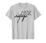 41th Birthday Funny Shirt, Vintage 1978 Tshirt, Gift Idea