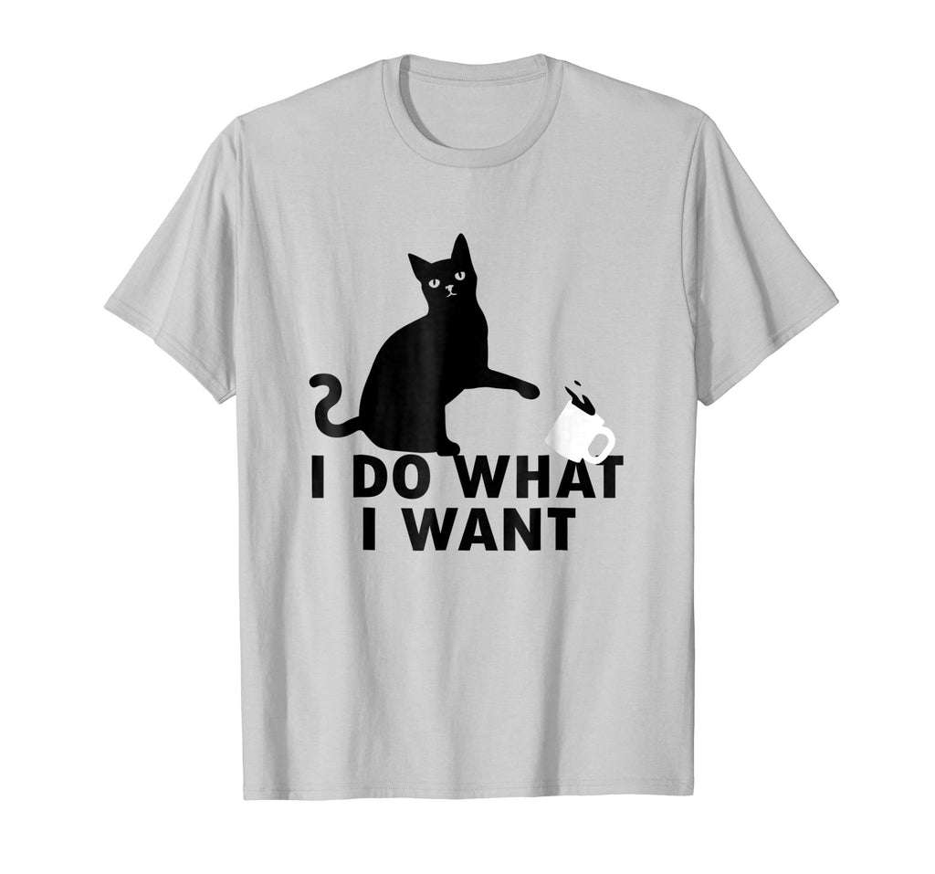 I do what I want cat t-shirt funny cat humor tee