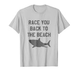 Funny Shark T-Shirt Beach Race Tee Shirt Men Women Kids
