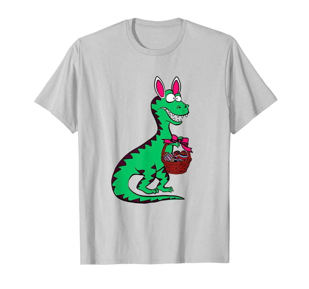 T-Rex Easter Bunny Funny T-shirt Boys, Girls (4-12)