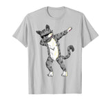 Dabbing Cat Shirt - Funny Cat Dab Dance Tshirt Gift