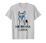 &quot;No Drama Llama&quot; Funny Animal Lover T-shirt
