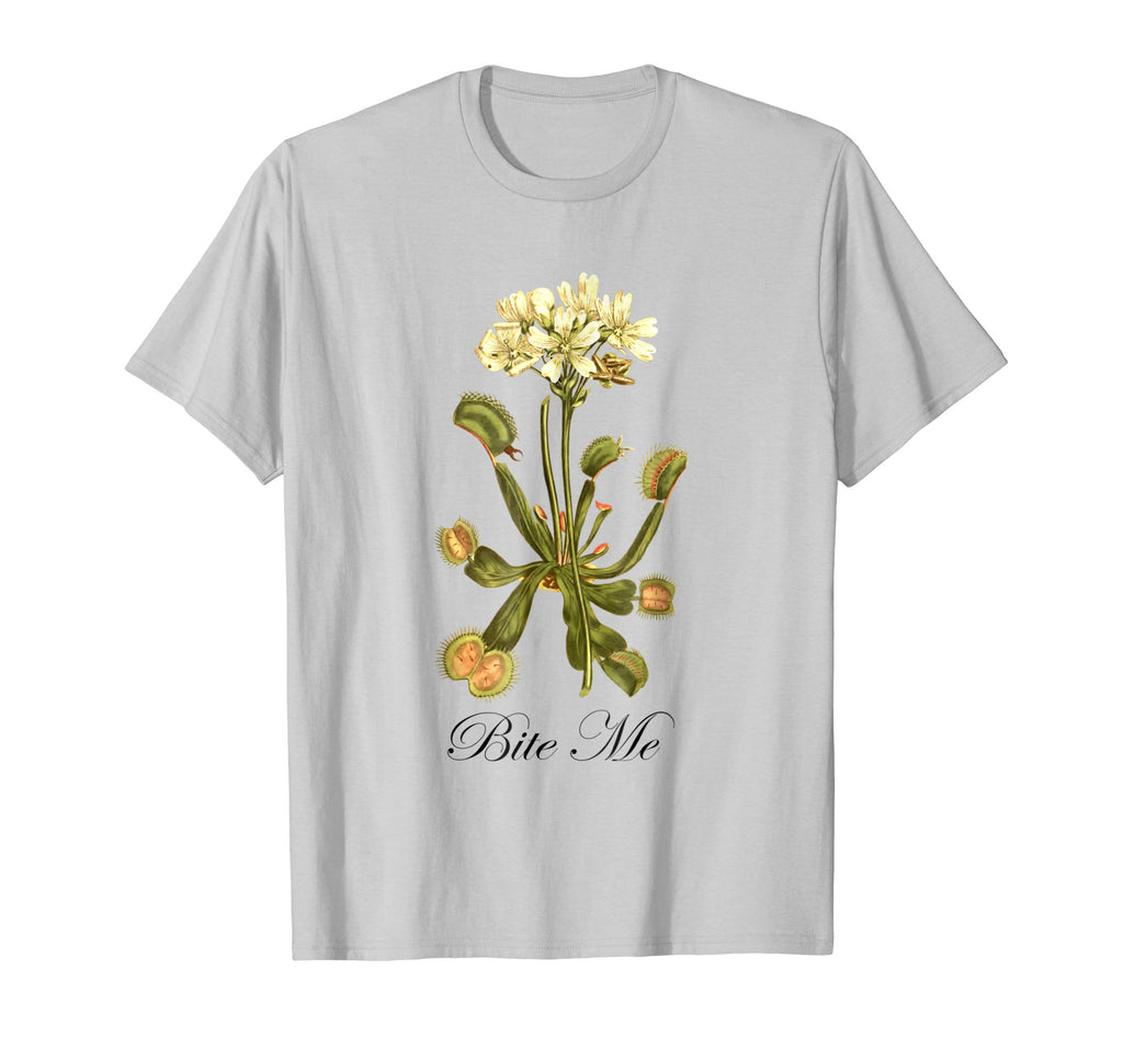 &quot;Bite Me&quot; Venus Fly Trap Tastefully Funny Shirt