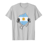 ARGENTINA Tshirt Super ARGENTINA Flag Funny Tshirt