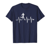 Athletics Heartbeat Pulse Shirt - Funny Running T-Shirt