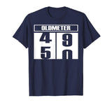 Oldmeter 50 T-Shirt 50th Birthday Gift Funny