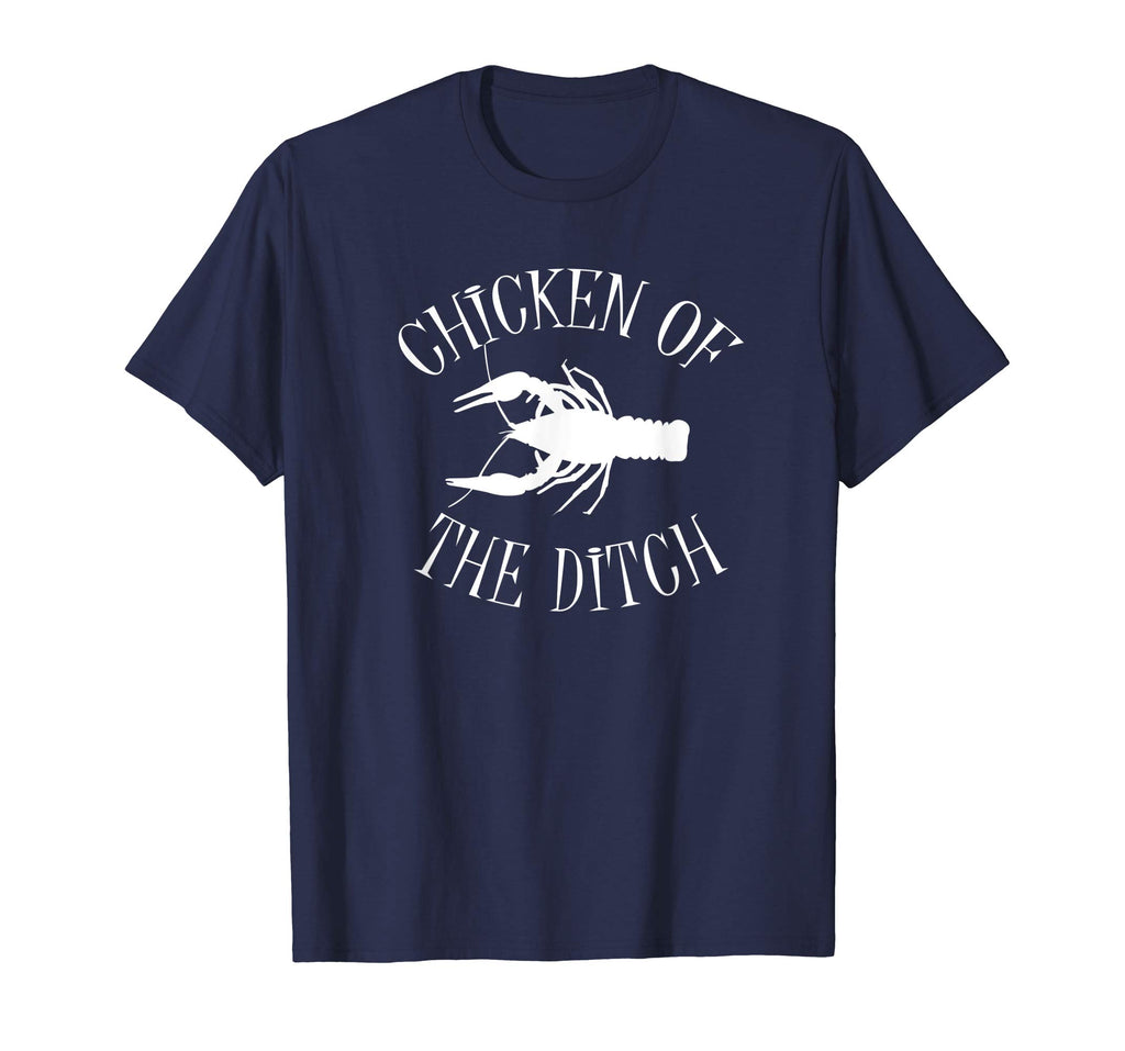 BDAZ Funny Crawfish Chicken Of The Ditch T-Shirt Cajun Gift