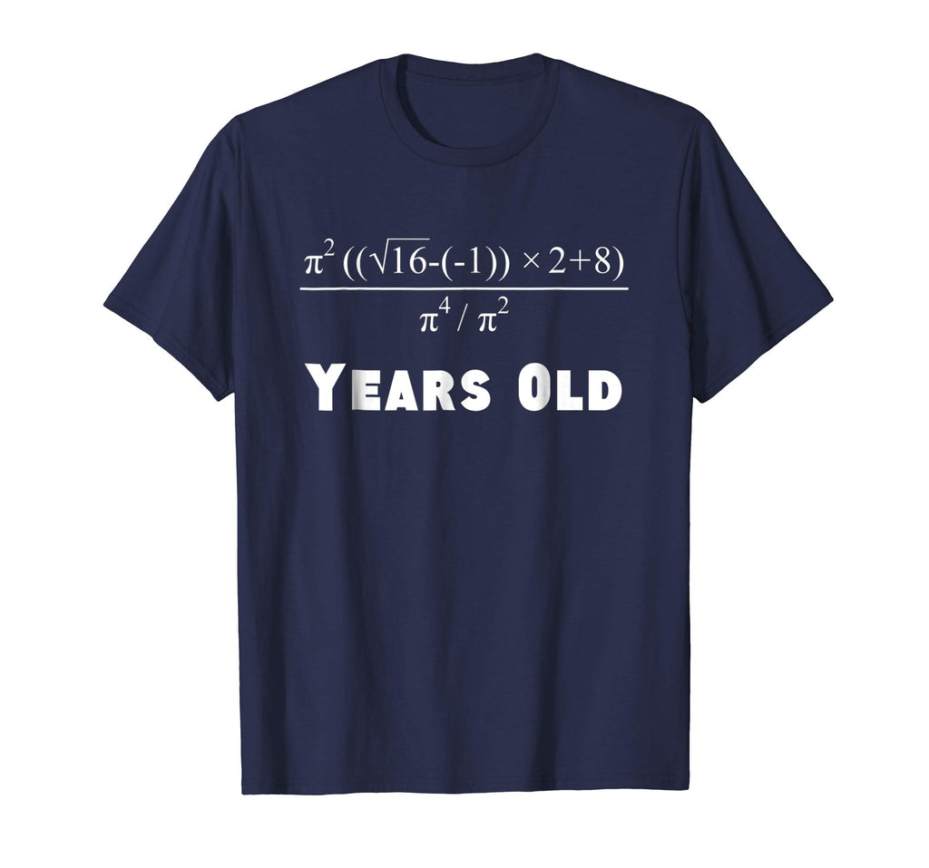 18 Years Old Algebra Equation Funny 18th Birthday Math Shirt