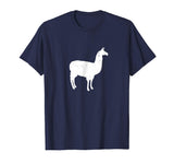 Awesome White Llama Alpaca Animal Cute Cool Funny Shirt
