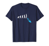 Funny Human Evolution Ocean Sea Scuba Diving Diver T-Shirt