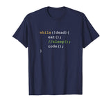 Funny Computer Science Programmer Eat Sleep Code T-Shirt