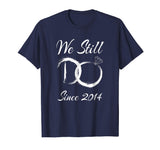 4th Wedding Anniversary Funny Tshirt For Married Couples