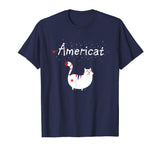 Americat Shirt | Funny Cat Shirts | Fourth Of July Shirt 4th