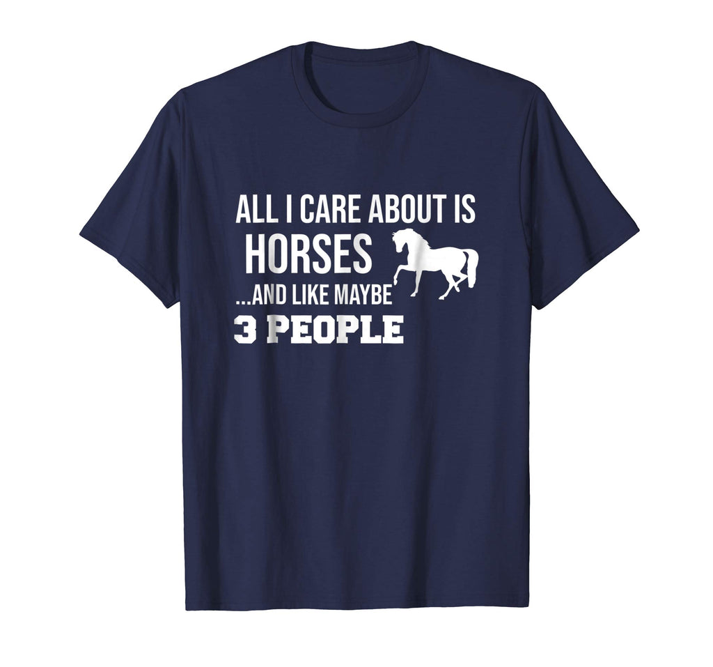 Funny Cute Horse Shirt Gift Men Women Teens